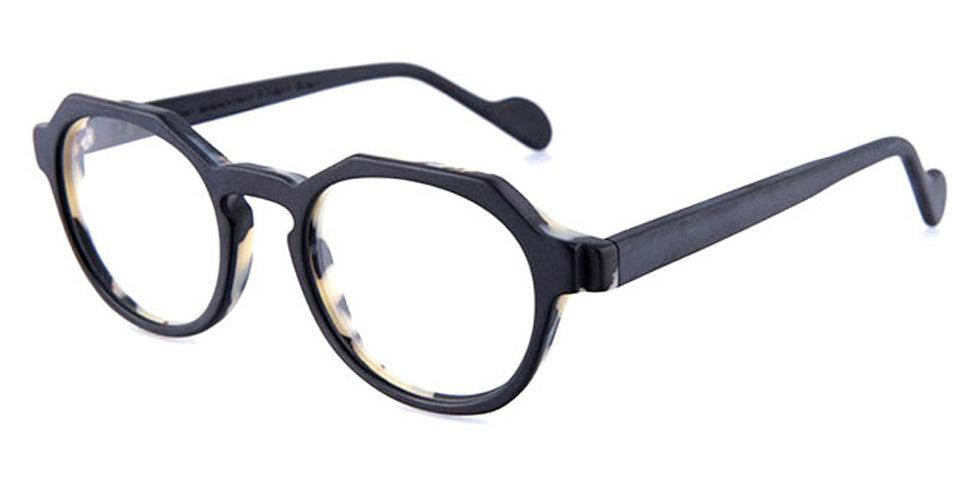 NaoNed® Gazilieg NAO Gazilieg C035S 46 - Sandy Black and Tokyo Tortoiseshell / Sandy Black Eyeglasses