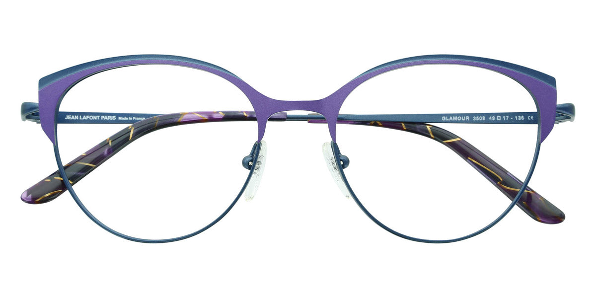 Lafont® GLAMOUR LF GLAMOUR 3509 49 - Purple 3509 Eyeglasses