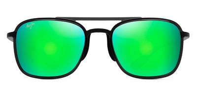 Maui Jim® Keokea GM447-11 - Translucent Grey / MAUIGreen® Sunglasses