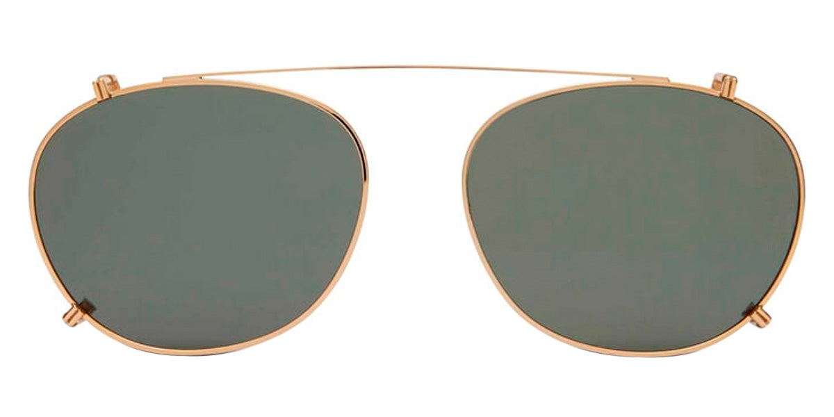 OLIVER GOLDSMITH® - GOLDIE CLIP ON 3  SHINY GOLD SUNGLASSES