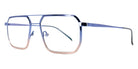 Götti® Acero VBM 55 GOT Acero VBM 55 - Violet Blue/Bronze Metallic Shiny Eyeglasses