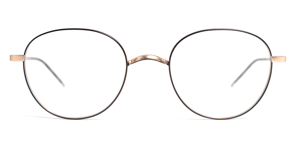 Götti® Adil GOT OP Adil GB-BR 49 - Gold Brushed/Brown Eyeglasses