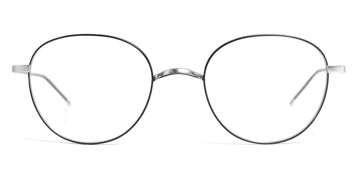 Götti® Adil GOT OP Adil SB-BLKM 49 - Silver Brushed/Black Eyeglasses