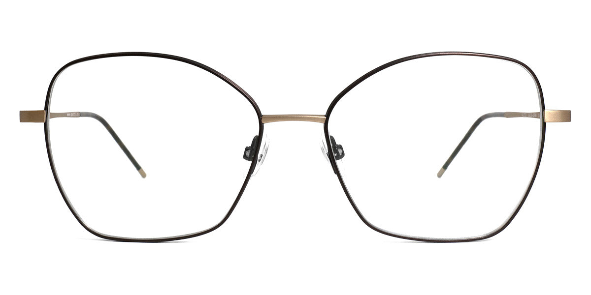 Götti® Alesi GOT OP Alesi GLB-BRM 55 - Gold Brushed/Brown Eyeglasses