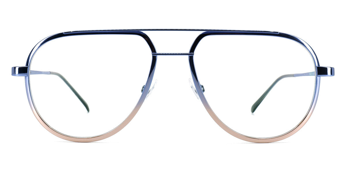 Götti® Allidy GOT OP Allidy VBM 54 - Violet Blue/Bronze Metallic Shiny Eyeglasses