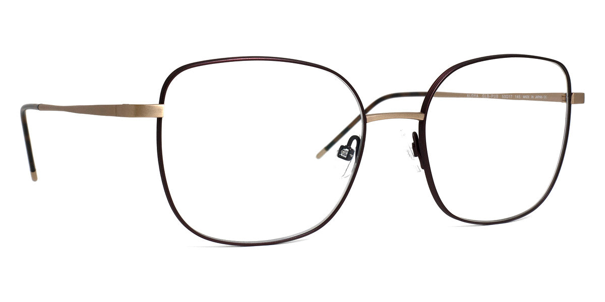 Götti® Aloya GLB-PUB 53 GOT Aloya GLB-PUB 53 - Gold Brushed/Purple Eyeglasses