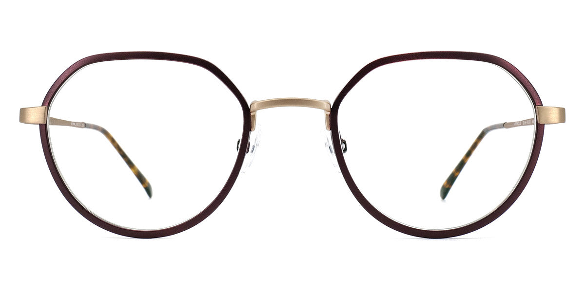 Götti® Arnold GOT OP Arnold GLB-PUB 49 - Gold Brushed/Purple Eyeglasses