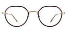 Götti® Arnold GOT OP Arnold GLB-PUB 49 - Gold Brushed/Purple Eyeglasses