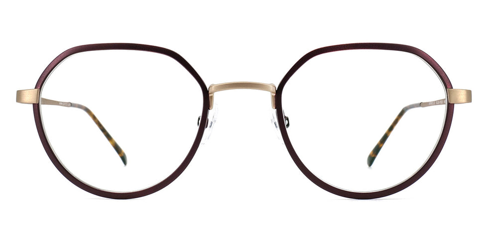 Götti® Arnold GOT OP Arnold GLB-PUB 49 - Gold Brushed/Purple Eyeglasses