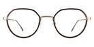 Götti® Arnold GOT OP Arnold GUN-BR 49 - Gunmetal/Brown Matte Eyeglasses