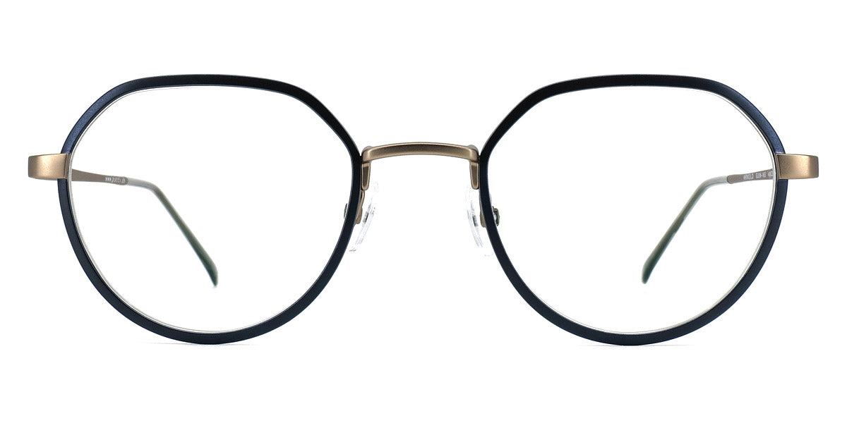Götti® Arnold GOT OP Arnold GUN-NB 49 - Gunmetal/Night Blue Matte Eyeglasses