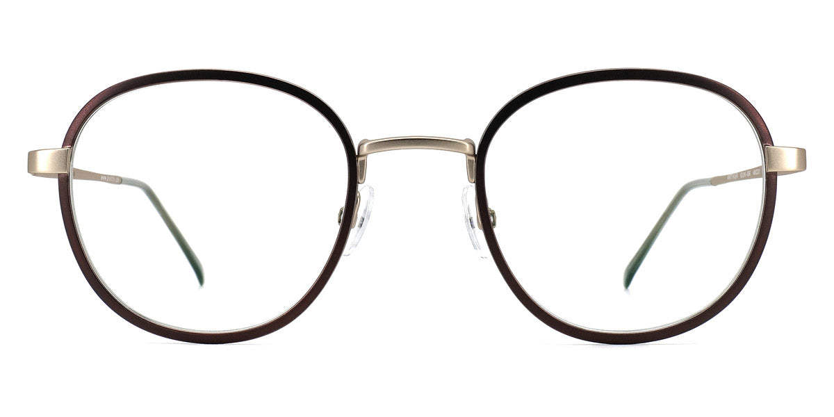 Götti® Arthur GOT OP Arthur GUN-BR 48 - Gunmetal/Brown Matte Eyeglasses