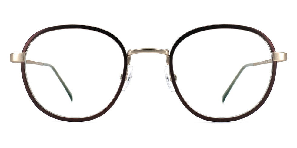 Götti® Arthur GOT OP Arthur GUN-BR 48 - Gunmetal/Brown Matte Eyeglasses