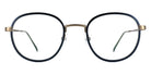 Götti® Arthur GOT OP Arthur GUN-NB 48 - Gunmetal/Night Blue Matte Eyeglasses
