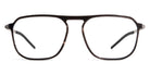 Götti® Barth GOT OP Barth BM 55 - Dark Brown/White Figure Eyeglasses