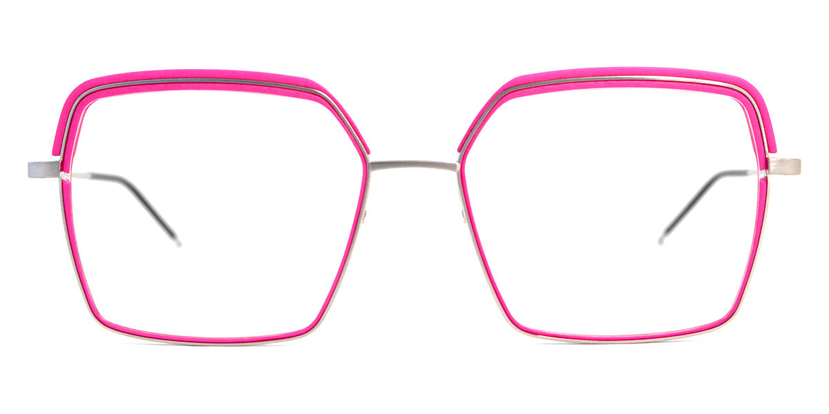 Götti® Daley GOT OP Daley SLB-FLAMINGO 54 - Silver Brushed/Flamingo Eyeglasses