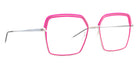 Götti® Daley SLB-FLAMINGO 54 GOT Daley SLB-FLAMINGO 54 - Silver Brushed/Flamingo Eyeglasses