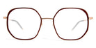 Götti® Dancy GOT OP Dancy GLB-RUBY 55 - Gold Brushed/Ruby Eyeglasses