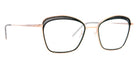 Götti® Daza COS-MOSS 50 GOT Daza COS-MOSS 50 - Copper Shiny/Moss Eyeglasses