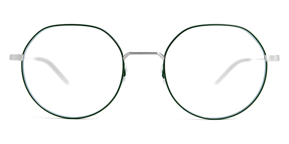 Götti® Dazzo GOT OP Dazzo SLB-GR 49 - Silver Brushed/Green Eyeglasses