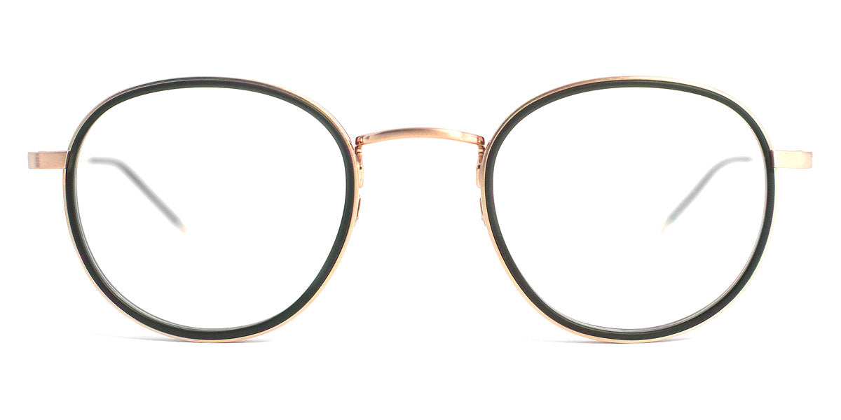 Götti® Deek GOT OP Deek GLB-DTM 49 - Gold Brushed/Dark Green Eyeglasses