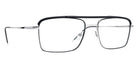 Götti® Deely SLS-ASH 55 GOT Deely SLS-ASH 55 - Silver Shiny/Ash Eyeglasses