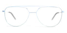 Götti® Delon GOT OP Delon WHI-G 57 - White/Gold Shiny Eyeglasses