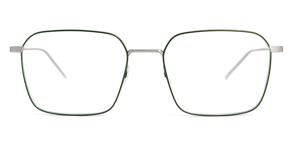 Götti® Derek GOT OP Derek SLB-GR 53 - Silver Brushed/Green Eyeglasses