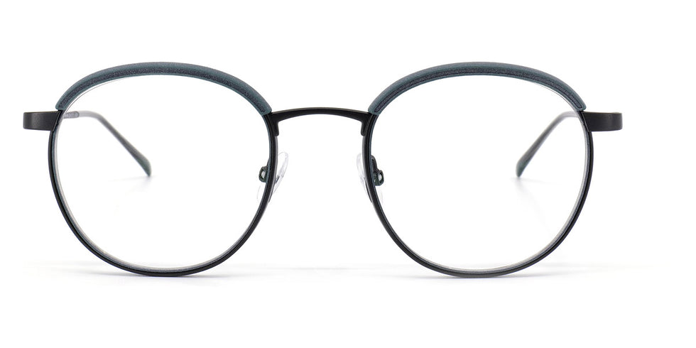 Götti® Dirks GOT OP Dirks BLKM-TEAL 50 - Black Matte/Teal Eyeglasses