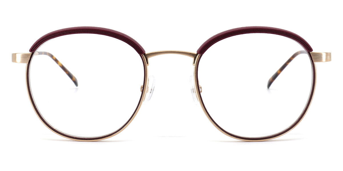 Götti® Dirks GOT OP Dirks GLB-RUBY 50 - Gold Brushed/Ruby Eyeglasses