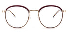 Götti® Dirks GOT OP Dirks GLB-RUBY 50 - Gold Brushed/Ruby Eyeglasses