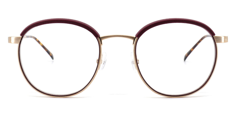 Götti® Dirks GOT OP Dirks GLB-RUBY 50 - Gold Brushed/Ruby Eyeglasses