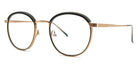 Götti® Dirks GLB-SLATE 50 GOT Dirks GLB-SLATE 50 - Gold Brushed/Slate Eyeglasses
