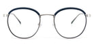 Götti® Dirks GOT OP Dirks SLB-DENIM 50 - Silver Brushed/Denim Eyeglasses