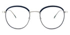 Götti® Dittmar GOT OP Dittmar SLB-DENIM 52 - Silver Brushed/Denim Eyeglasses