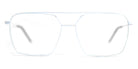 Götti® Doga GOT OP Doga WHI-G 58 - White/Gold Shiny Eyeglasses