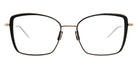 Götti® Dolly GOT OP Dolly GLS-ASH 58 - Gold Shiny/Ash Inlay Eyeglasses