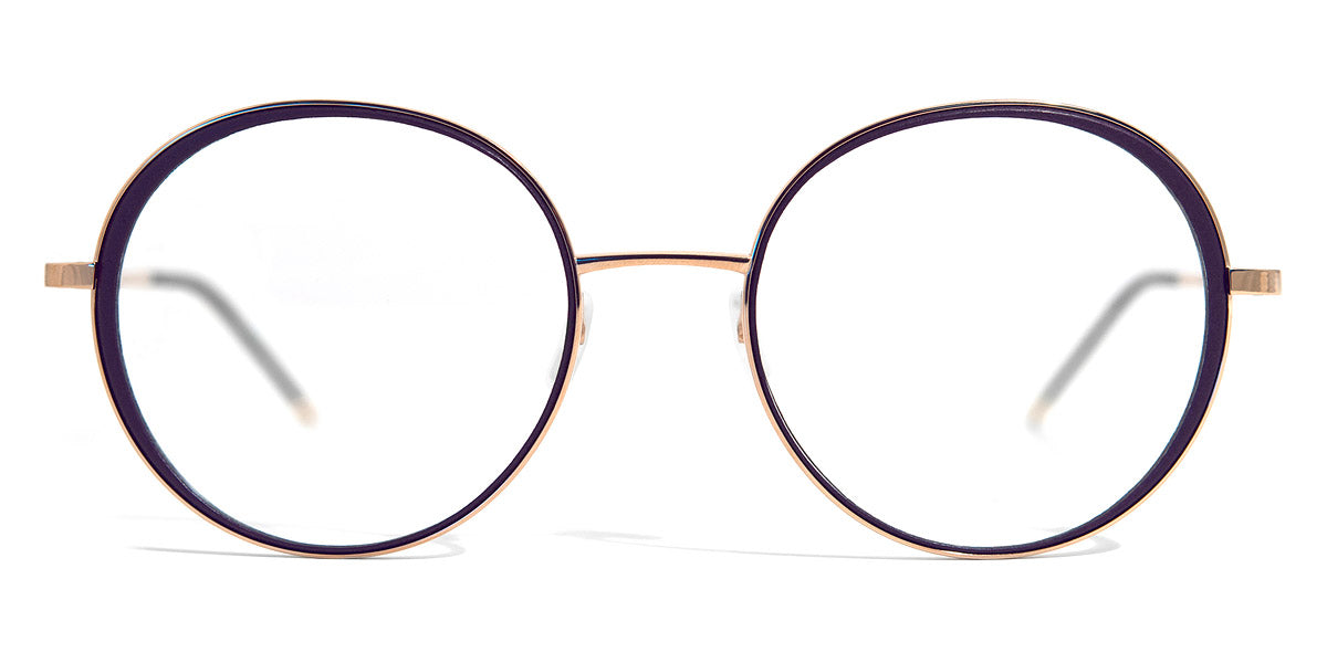 Götti® Dony GOT OP Dony GLS-BERRY 53 - Gold Shiny/Berry Inlay Eyeglasses