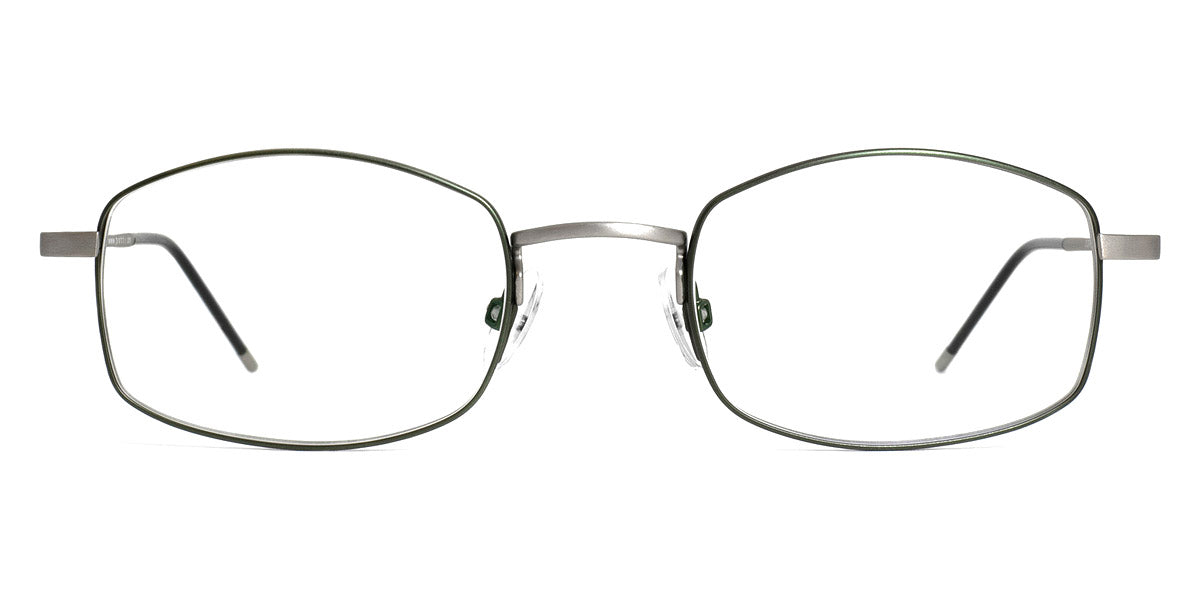 Götti® Dorge GOT OP Dorge MOSS-SLB 47 - Moss Green/Silver Brushed Eyeglasses