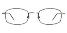 Götti® Dorge GOT OP Dorge SB-BLKM 47 - Silver Brushed/Black Eyeglasses