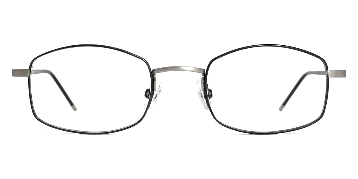 Götti® Dorge GOT OP Dorge SB-BLKM 47 - Silver Brushed/Black Eyeglasses
