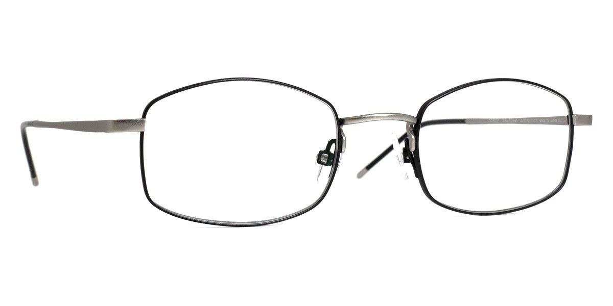 Götti® Dorge SB-BLKM 47 GOT Dorge SB-BLKM 47 - Silver Brushed/Black Eyeglasses