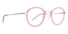 Götti® Dynes SLS-FLAMINGO 47 GOT Dynes SLS-FLAMINGO 47 - Silver Shiny/Flamingo Eyeglasses