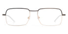 Götti® Gibb GOT OP Gibb GLB-BR 54 - Gold Brushed/Brown Eyeglasses