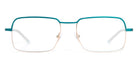 Götti® Gibb GOT OP Gibb PE-GLB 54 - Petrol/Gold Eyeglasses