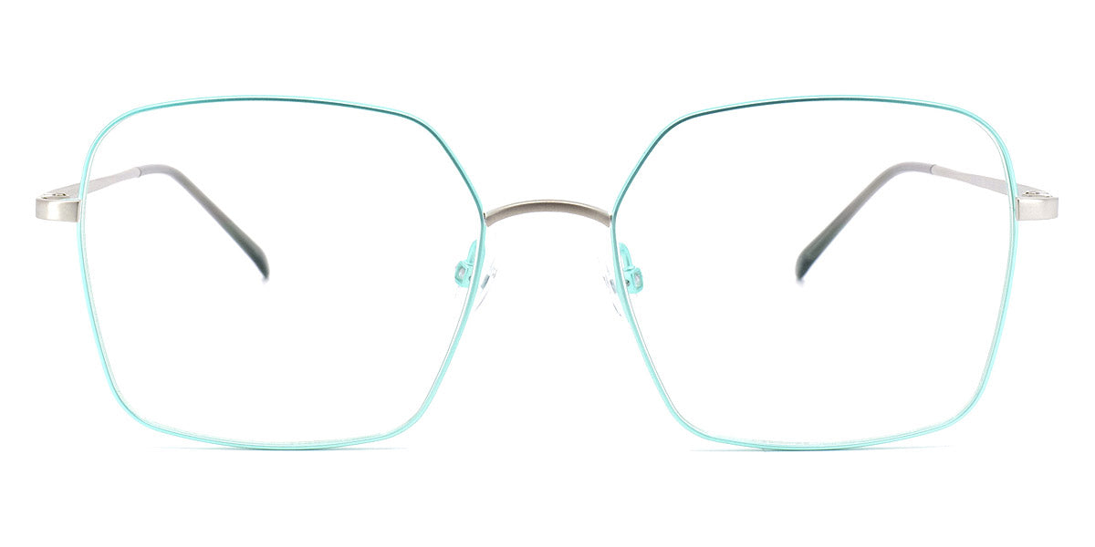 Götti® Greco GOT OP Greco GLS-MI 54 - Silver Satin/Mint Eyeglasses