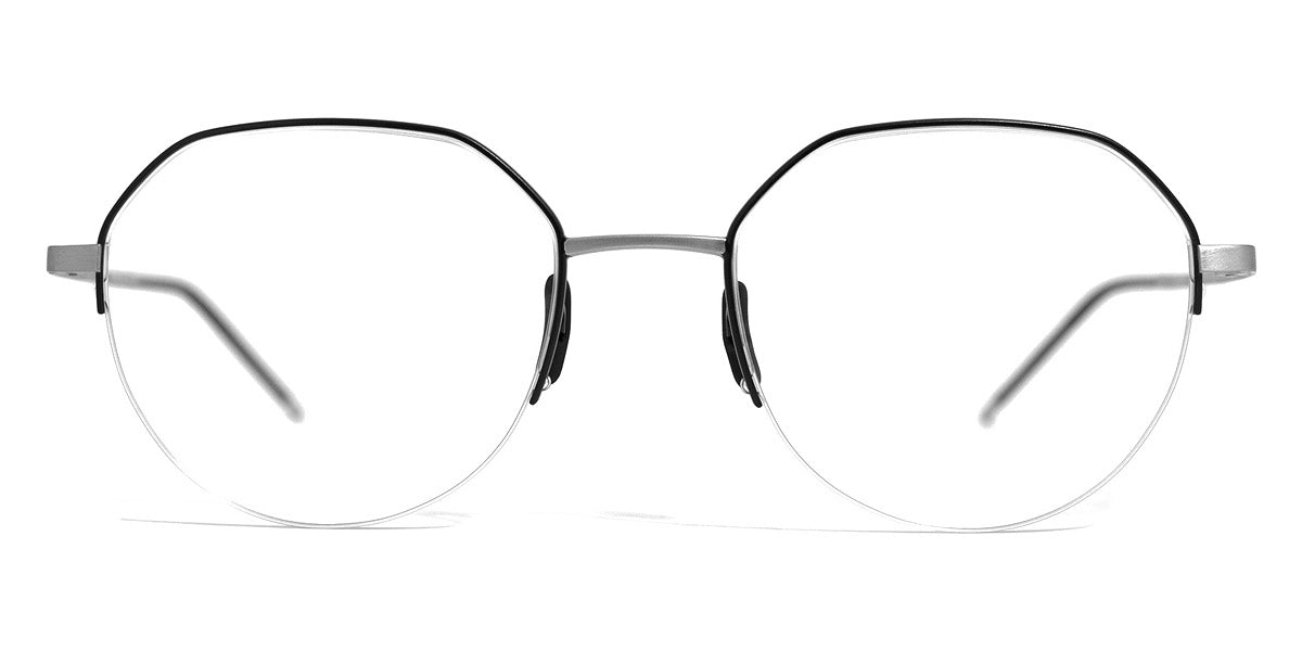 Götti® Greene GOT OP Greene SB-BLKM 49 - Silver Brushed/Black Eyeglasses
