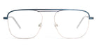 Götti® Gregory GOT OP Gregory PT-SLB 52 - Petrol/Silver Eyeglasses
