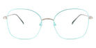 Götti® Gwin GOT OP Gwin GLS-MI 54 - Silver Satin/Mint Eyeglasses