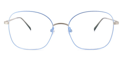 Götti® Gwin GOT OP Gwin SLS-BB 54 - Silver Satin/Bright Blue Eyeglasses